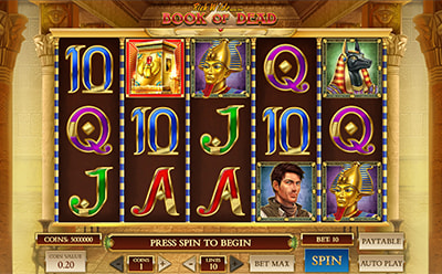 The Book of Dead Slot Game at the Jackpot Village Canadian Online Casino