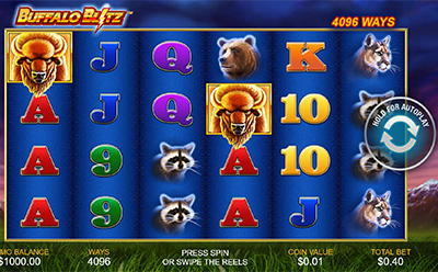 Buffalo Blitz Online Slot at Europa Casino
