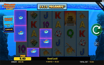 Fishin' Frenzy Megaways Slot Bonus Payouts