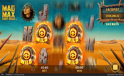 Mad Max Fury Road Online Slot at 888Casino
