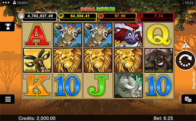 Mega Moolah Slot Mobile