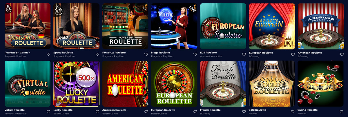 The Nine Casino Roulette, Blackjack & Other Table Games
