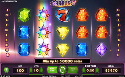 Starburst Slot Expanding Wild