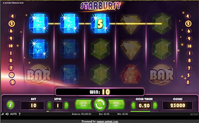The Starburst Slot Game at the Canadian Casoola Online Casino