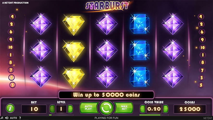 Starburst play online for free