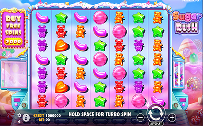 The Sugar Rush 1000 Slot Game at the N1 Canadian Online Casino