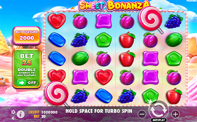 The Sweet Bonanza Slot Game at the Wazamba Canadian Online Casino
