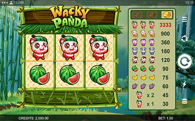 Wacky Panda Online Slot at Royal Vegas