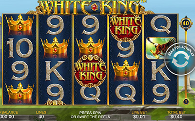 White King Online Slot at Europa Casino