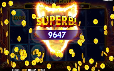 Wolf Gold Slot Bonus Game