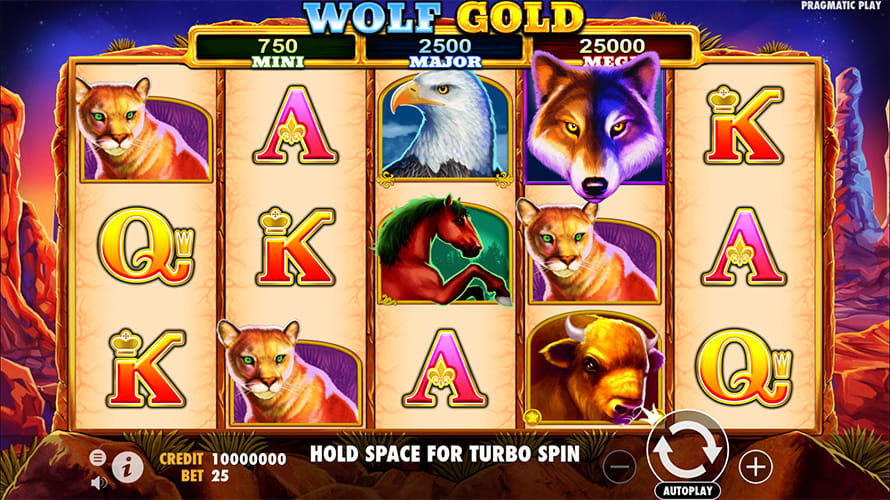 Wolf Gold play online for free
