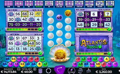 The Atlantis Bingo at a Canadian Online Bingo Site